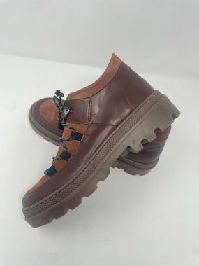 Naguisa Mahagony Abra Hiker Boots women’s 8 EU39